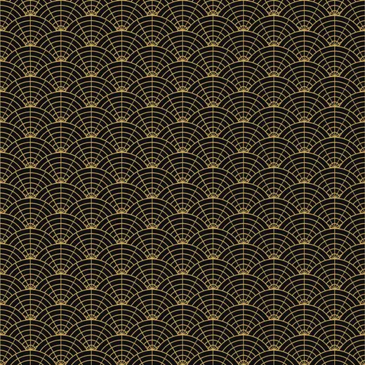 Black and gold art deco pillowcase photo booth backdrop design