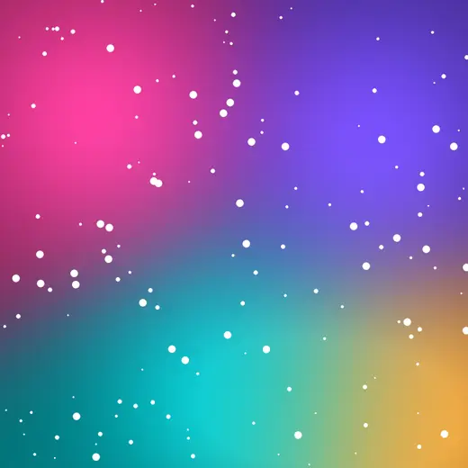 Neon party gradient pillowcase photo booth backdrop design